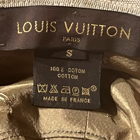 LOUIS VUITTON BEIGE MONOGRAM PANAMA HAT (SIZE SMALL) - Picture 7 of 10